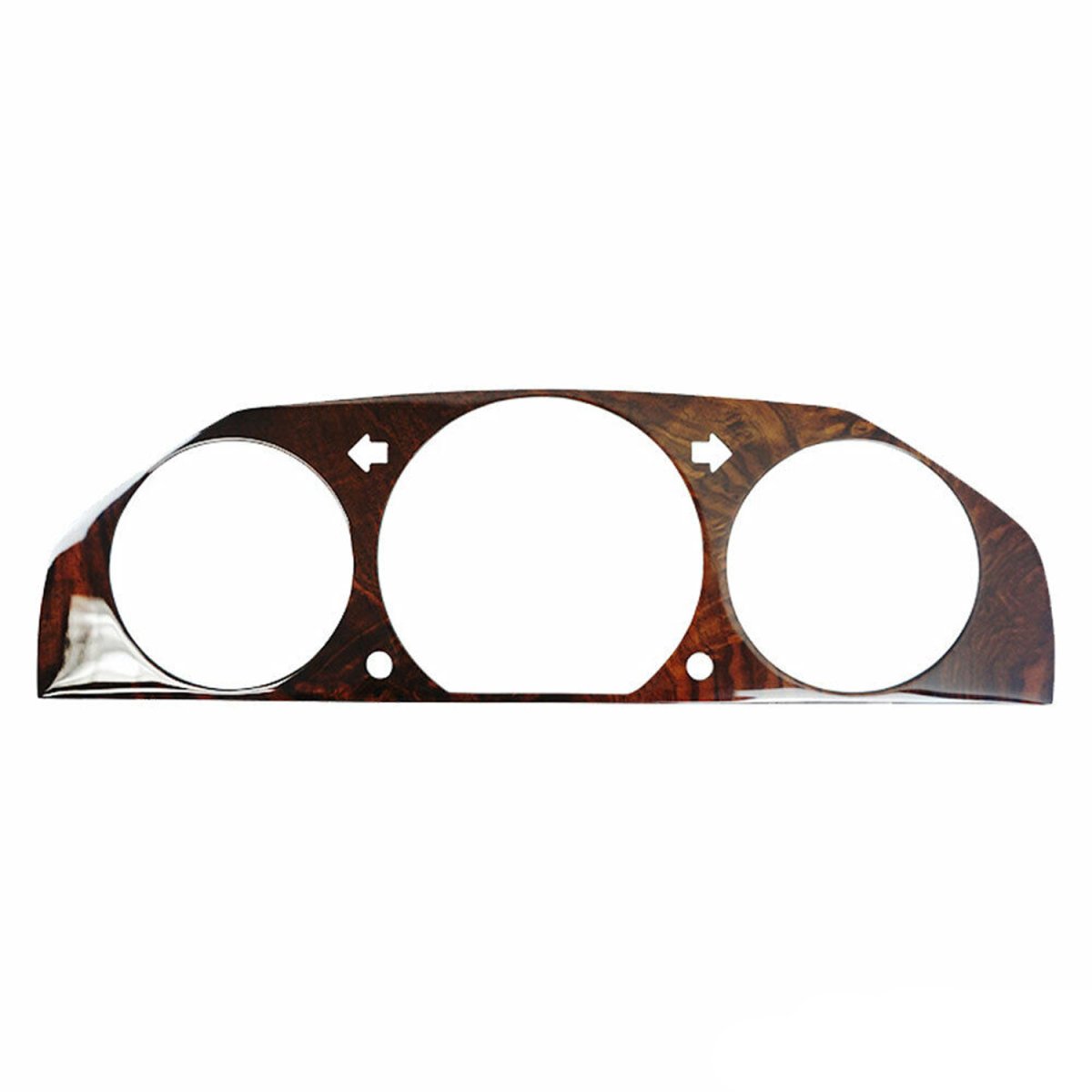 Mercedes W124 Speedometer Frame - Omac - Walnut - '85-'89 Mercedes W124 Speedometer Frame - Omac - Walnut - '85-'89